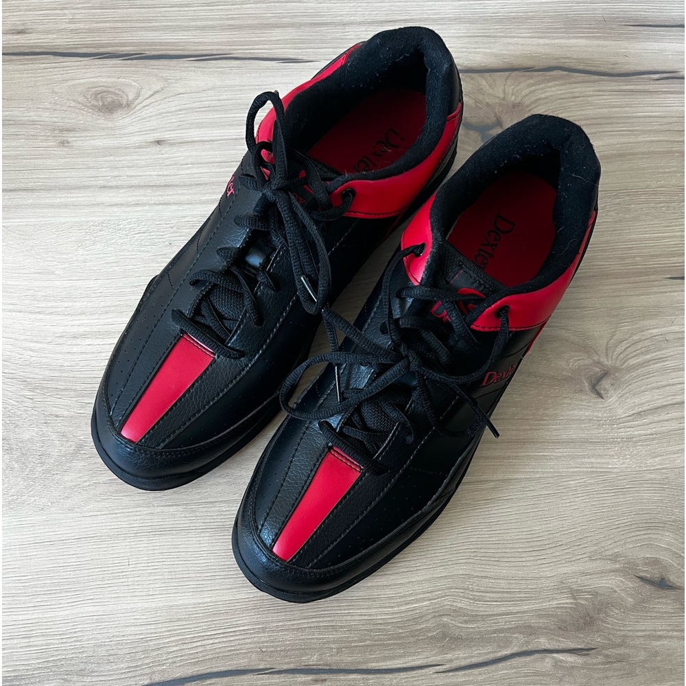 Bowling Shoes, Black and Red, Dexter, Men’s Size 12